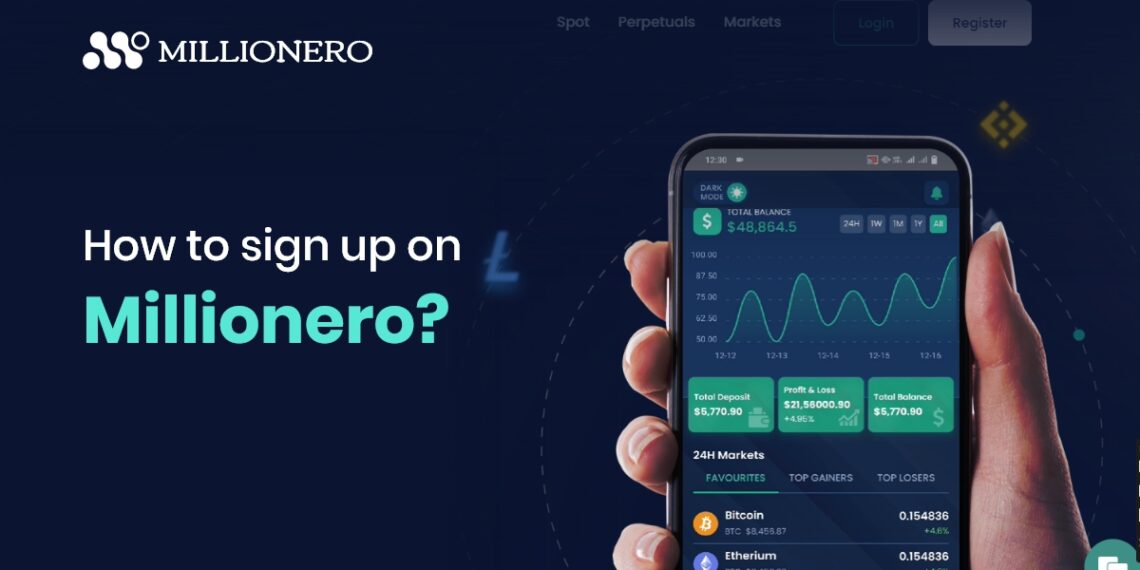 Πώς να εγγραφείτε στη Millionero