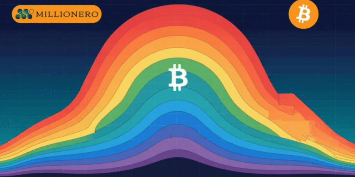 Τι είναι το γράφημα ουράνιου τόξου στο Bitcoin και πώς να το χρησιμοποιείτε όταν επενδύετε; Η Millionero εξηγεί