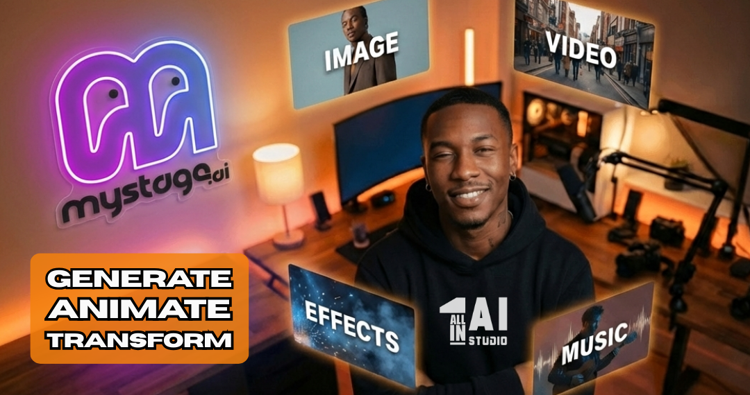 Mystage.ai. Το ελληνικό all-in-one AI Creator Studio